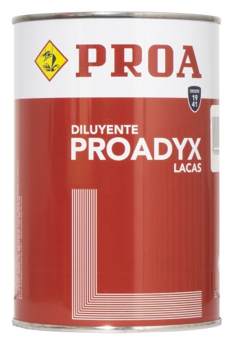 Diluente lacas para poliuretano e epóxi. PROADYX.