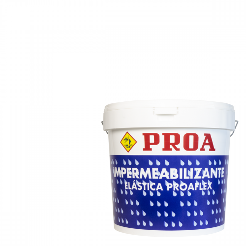 Impermeabilizante elástica térmica. PROAFLEX TERMO.  blanco