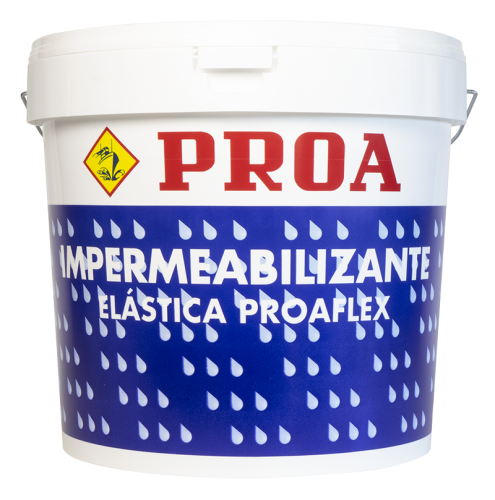 Impermeabilizante elástica térmica. PROAFLEX TERMO.  branco