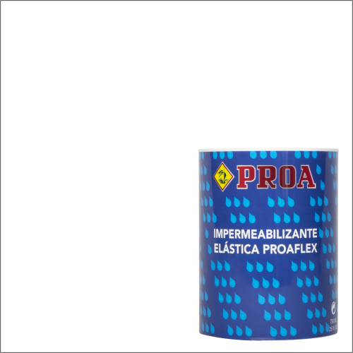 Impermeabilizante elástica pisável. PROAFLEX. branco