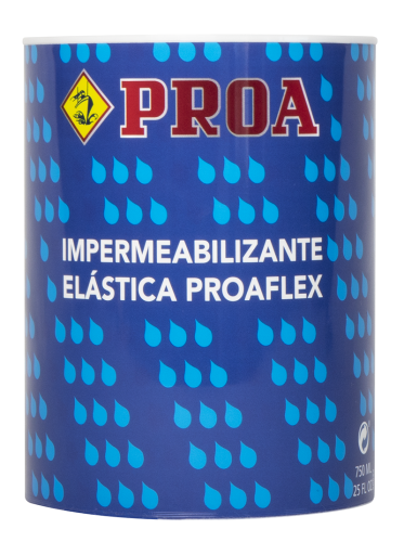 Impermeabilizante elástica pisável. PROAFLEX. branco