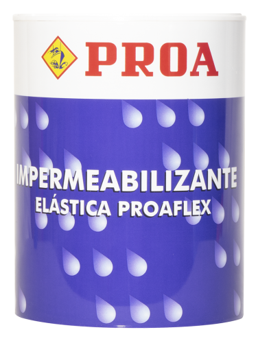 Impermeabilizante elástico para fachadas. PROAFLEX. branco