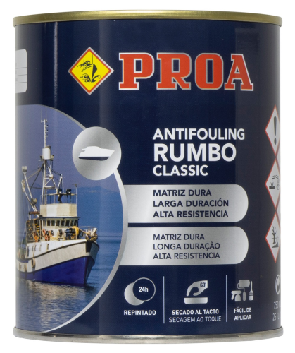 Antifouling classic. Matriz dura. azul