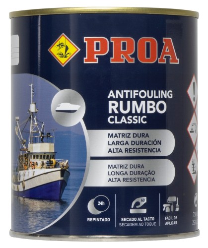 Antifouling classic. Matriz dura. vermelho ferrugem