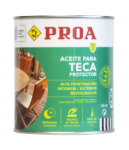 Aceite para teca. protección y nutrición para la madera. transparente