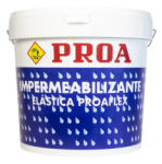 Impermeabilizante elástica térmica. aisla tu casa del calor y el frío proaflex termo proa blanco