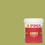 Pintura plástica mate proamat antimoho aceituna