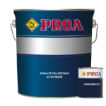 Esmalte poliuretano satinado 2 componentes crema ral 1014 + comp. b pur as